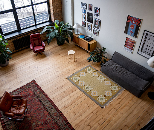 Зал «Simple Loft» интерьер